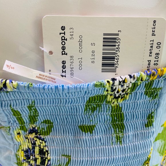 FREE PEOPLE HAPPY HEART MINI DRESS,SIZE S, NWT - Picture 7 of 8